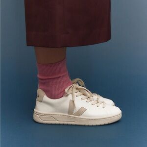 NEW Veja Urca CWL White Natural Leather Sneakers US 7 or 38